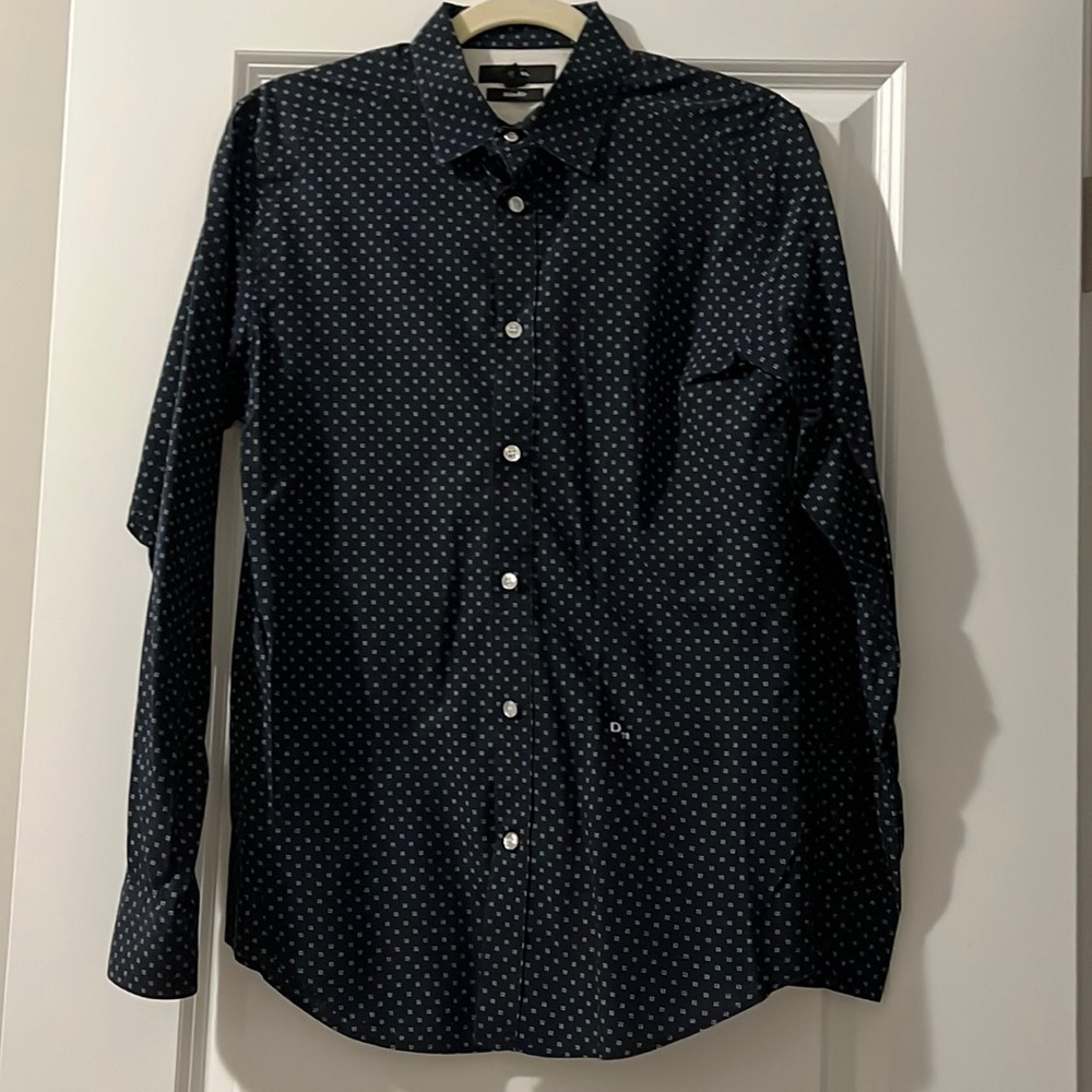 Diesel men size small button up slim fit